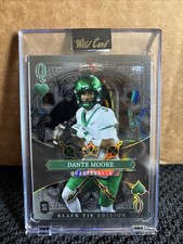 Dante Moore 1/1 PRC 2026 Wild Card 5 Card Draw Black Tie Edition Queen Of Spades