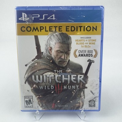 The Witcher 3 Wild Hunt Complete Edition (PlayStation 4 PS4) CIB Factory Sealed