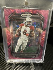 2022 Panini Prizm James Conner #2 Pink No Huddle Prizm /15