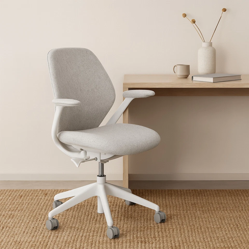 Ash Grey Wool Herringbone Cushion Cover 18x18 – Premium Modern Sofa Pillow - Image 4 of 4