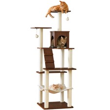 Modern Cat Tree Cat Tower Multi-Level Cat Condo for Indoor Cats Climbing Tree