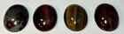 Lot 4 Natural Oval Cabochon Gemstones Tiger Eye Golden Tiger Eye Bloodstone — photo 8