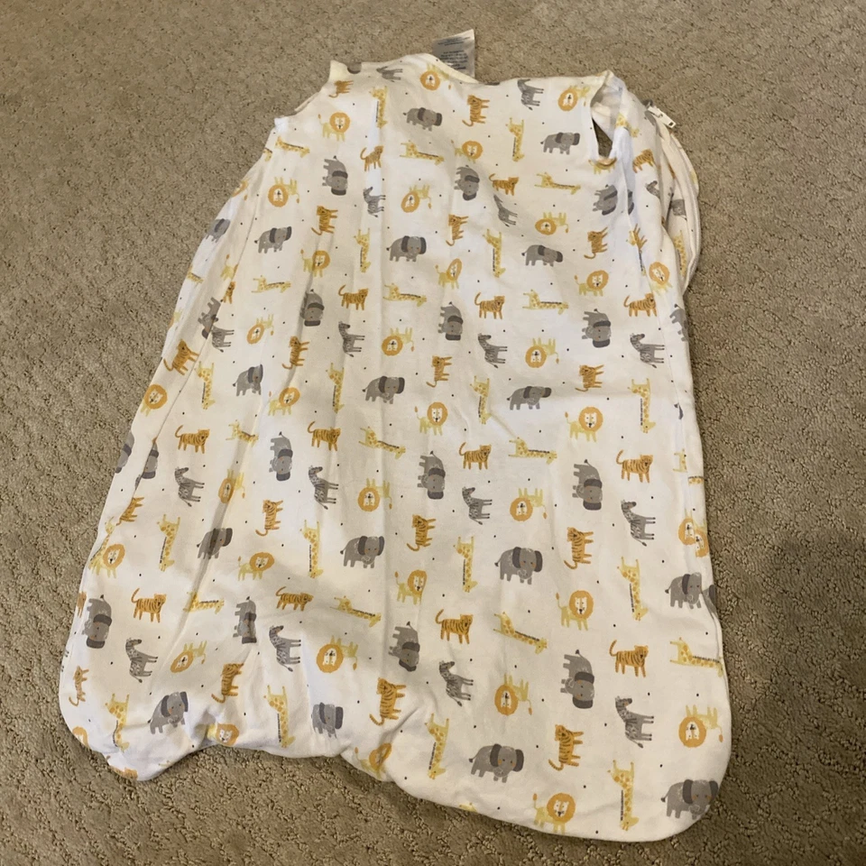 Halo, Saco de Dormir, Swaddle, Pequeno (0-6 Meses), Estampa Animal Friends - Imagem 4 de 4