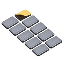 12Pcs Furniture Slider Gliders 35x25mm for Furniture Carpets