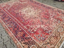 Heriz Orientteppich 338x250cm Handgeknüpft Rug Carpet Heris