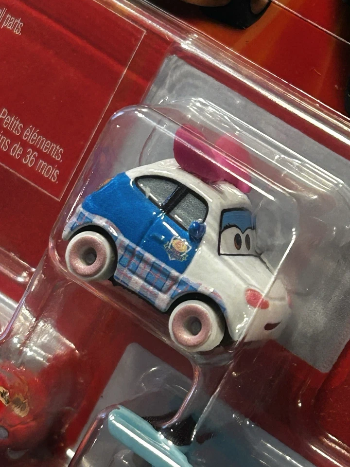 DISNEY PIXAR CARS MINI RACERS SUKI DRAGON LIGHTNING MCQUEEN TOKYO MATER 3 PACK - Image 3 of 4