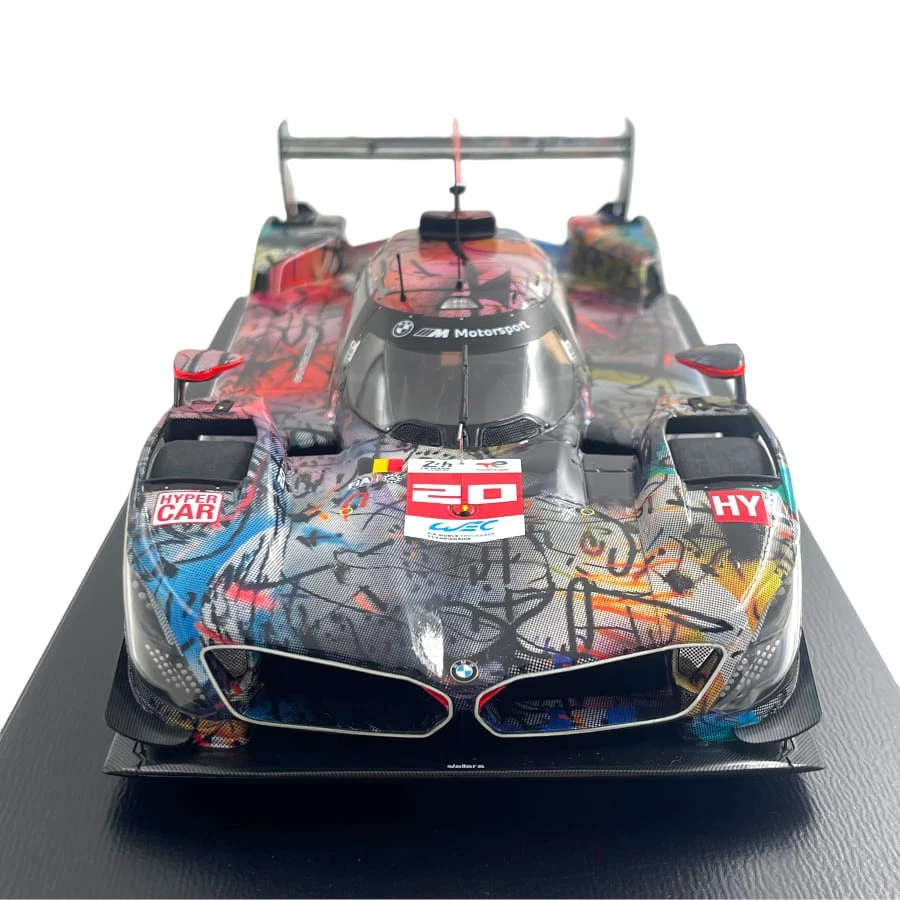Modellino Auto Hypercar Spark 1/18 BMW M Hybrid V8 2024 Art Car Julie Mehretu... - Immagine 2 di 4