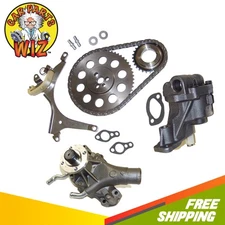 Engine Timing Chain Kit Water Oil Pump Fits 99-07 Chevrolet Isuzu 4.3L VIN W