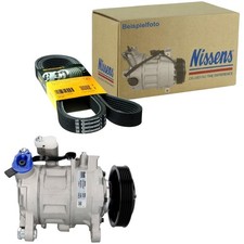 NISSENS Klimakompressor + CONTI 6PK1698 f�r BMW 4 F32 F82 3 F34 3ER F30 F80