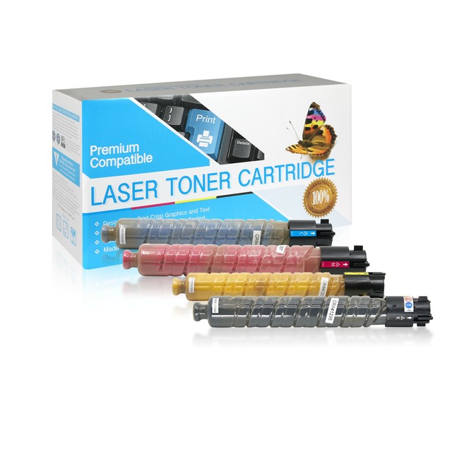 USA Advantage Compatible Toner for Ricoh Aficio MP C300 (c M Y K 4 Pack) for sale online | eBay