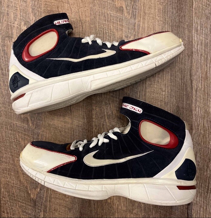 PROMO SAMPLE Nike Air Zoom Huarache 2K4 Olympic Size 9 Sneakers