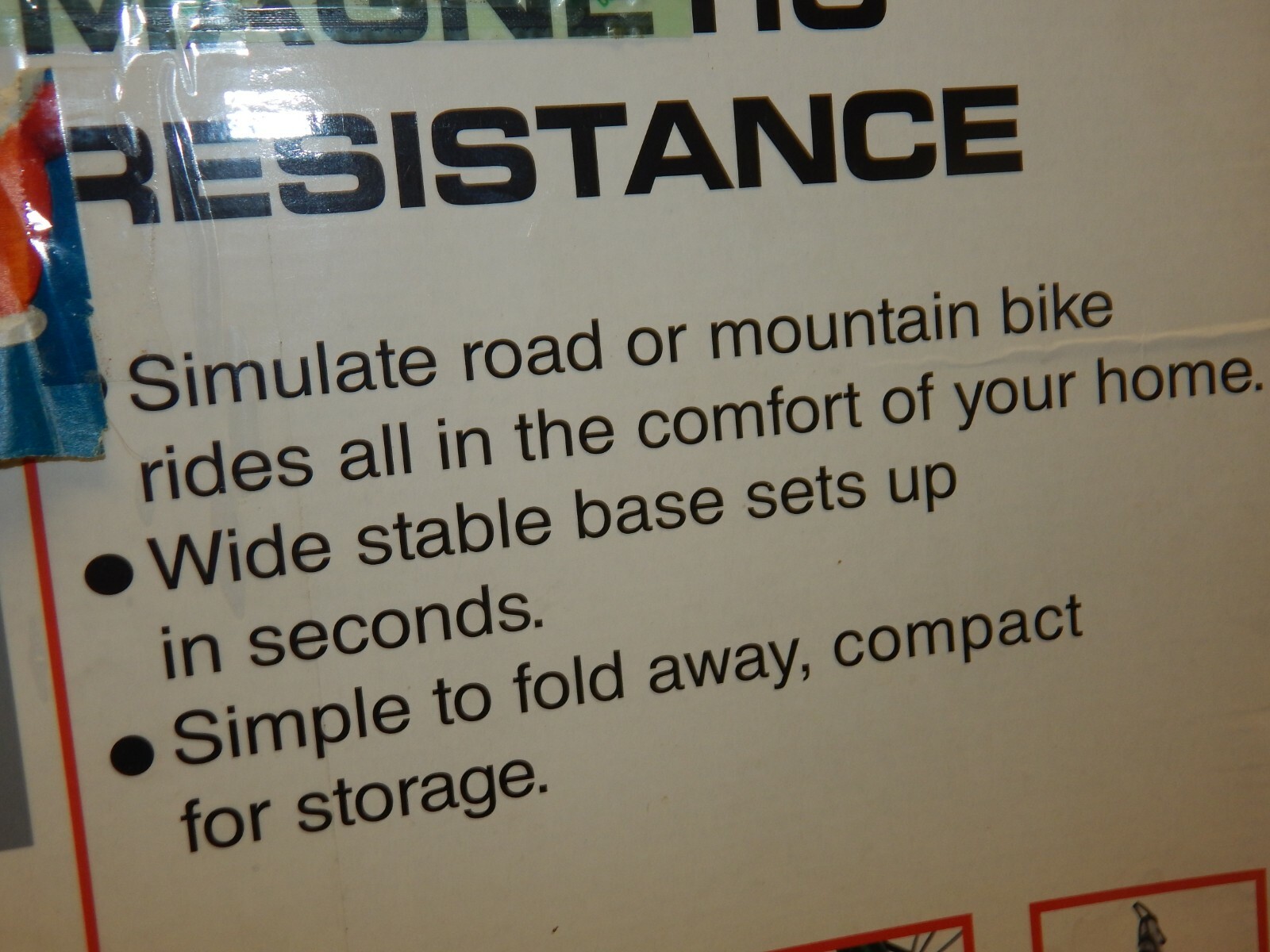 Rad Mag Personal Bike Trainer Magnetic Resistance Cycle Products Indoor ...