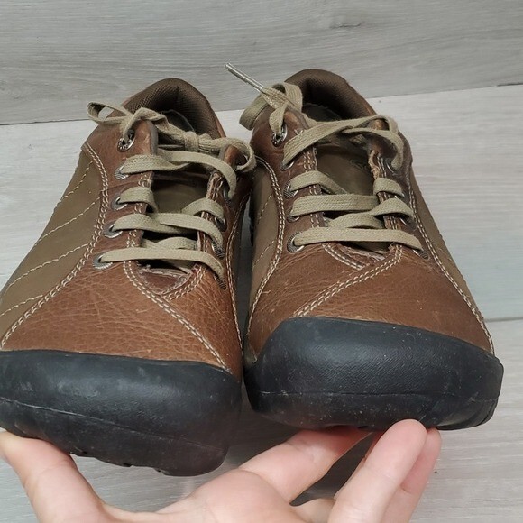 Scarpe sneakers Keen donna Presidio nabuk outdoor zoccoli pelle taglia 7 5