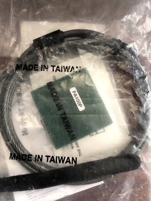 TARGUS laptop cable lock. New in original packaging