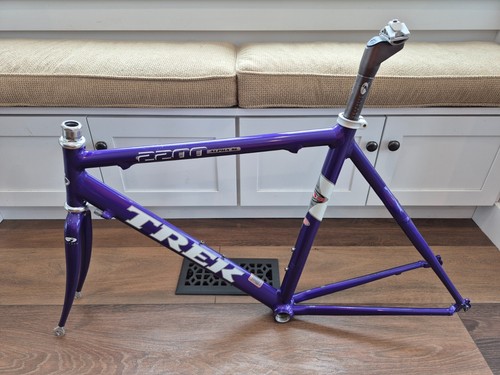 Trek 2200 WSD Road Frame Set with Carbon Fiber Fork 52 cm (WM Women’s Medium) - Picture 16 of 17