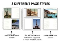 Hobbymaster Postcard Collecting Album, fabrique Linen Style, Spring Green, on sale Hobbymaster Postcard Collecting Album, fabrique Linen Style, Spring Green, on sale