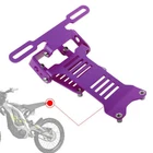 Purple license plate holder number plate holder for Sur-Ron Ultra Bee Electric DA