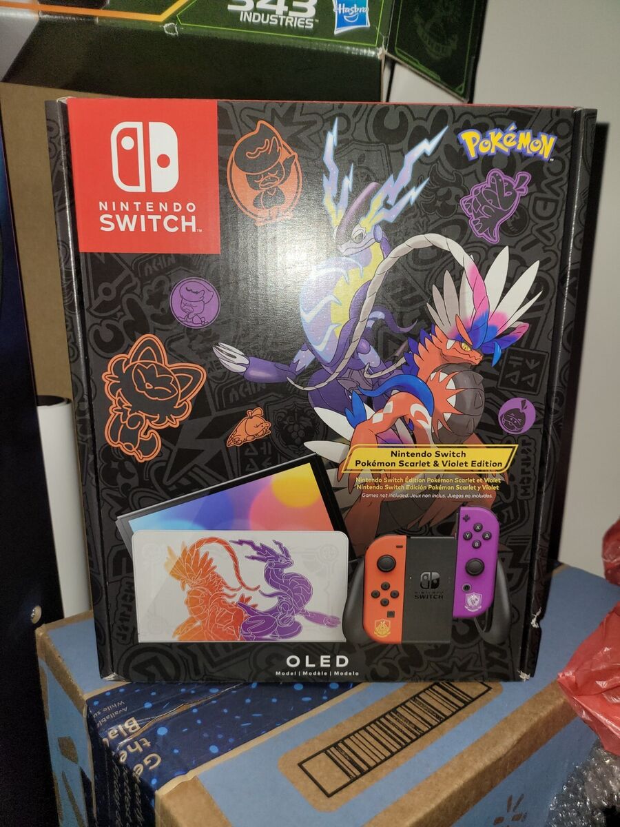 Nintendo Switch OLED Model - Pokémon Scarlet & Violet Edition