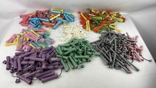 Large Lot Assorted Hair Permanent Curlers 470 Rollers Perm Various Sizes Styles
