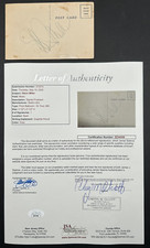 Glenn Miller Big Band Signed Postcard Prom Ballroom St Paul MN JSA Certification