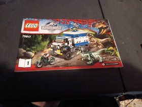 Lego Jurassic World Set 75917 Manual Book 1