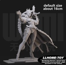 Game Jinx Cyberpunk Fight Resin 3D Print GK Figure DIY Model Unpainted