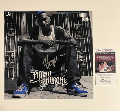 HOPSIN SIGNED POUND SYNDROME PHOTO RAPPER FUNK VOLUME UNDERCOVER