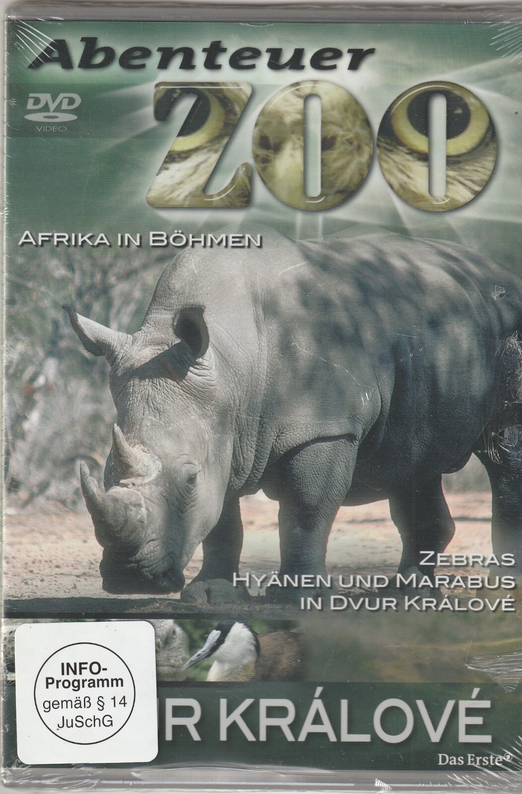 Zeebras, Hyänen und Marabus im Zoo Dvùr Králové (Böhmen) - Abenteuer Zoo (OVP)