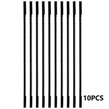 Scroll Saw Blades Saw Blades 10/15/18/24 TPI 132mm Black Carbon Steel Width 3 Mm