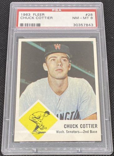 1963 Chuck Cottier #28