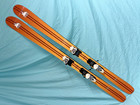 🔥 WAGNER Custom Skis 161cm w/ Marker Free Ten Bindings THINK SNOW! All Mountain