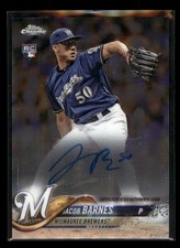 2018 Topps Chrome Jacob Barnes #RA-JBA Rookie Autographs