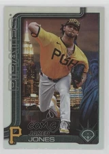 2025 Topps Series 2 Fanatics Fest Big Apple Rainbow Foilboard Jared Jones 1o9x