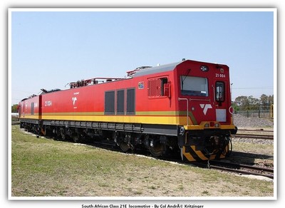 South African Class 21E   train railroad _issue1