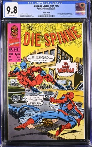 Marvel Amazing Spider-Man #147 German Edition Die Spinne CGC 9.8