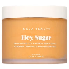 NCLA Beauty Hey, Sugar All Natural Peach Body Scrub