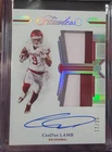 CeeDee Lamb 2022 FLAWLESS Collegiate Auto Bowl Patch 12/25 - Dallas Cowboys