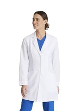 BARCO womens Eve Lab Coat Large White