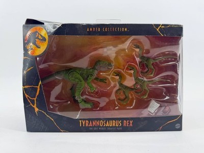 Jurassic World Amber Collection T-Rex & Infant T-Rex New In Box