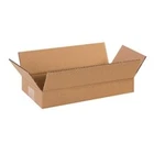 14 x 6 x 2" Flat Corrugated Carton Boxes-Pack of 25