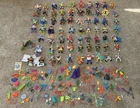 TMNT Teenage Mutuant Ninja Turtles vintage collection 68 figures plus motorcycle