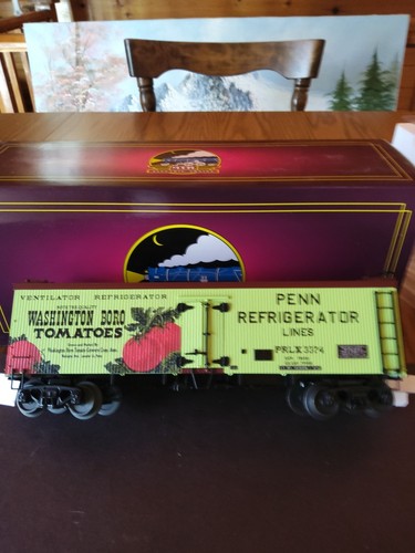 MTH 20-94636, COCHE FRIGORÍFICO WASHINGTON BORO TOMATES 36' LADO MADERA.  (NUEVO) | Zustand: New