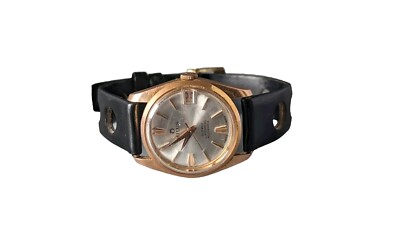 Milus Milushock Gold Filled Vintage Men's Watch 21 Jewels Date