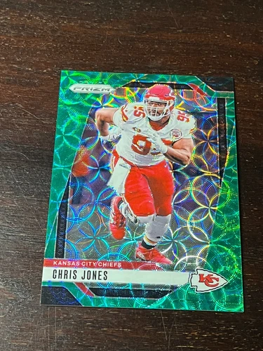 Chris Jones 2024 Prizm Green Scope /75