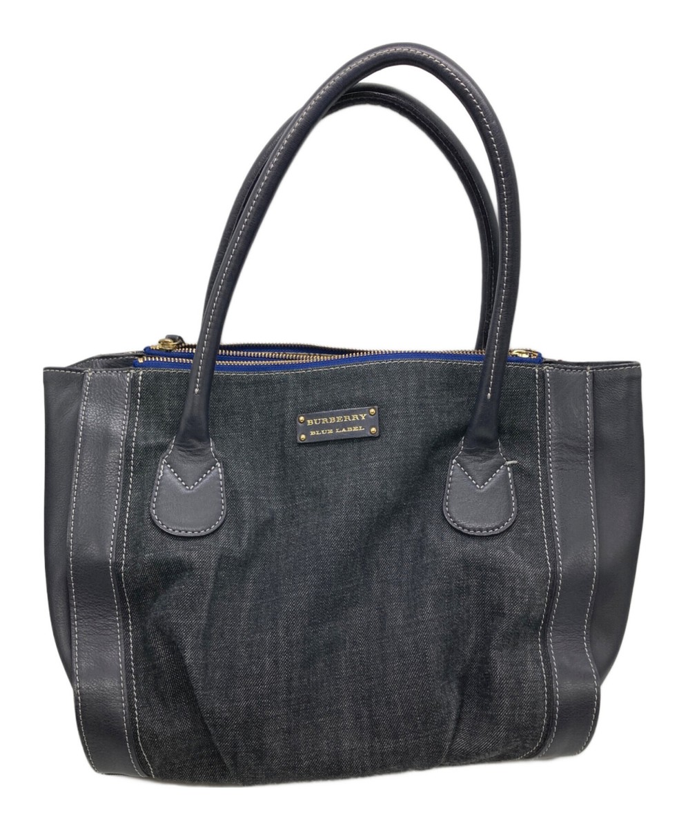 【美品】Burberry Blue label(バーバリー) デニムトートバッグ 中古・古着通販】BURBERRY BLUE LABEL (バーバリーロンドン