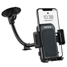 Grip Flex Windshield Car Mount Cell Phone Holder Dock For iPhone Samsung