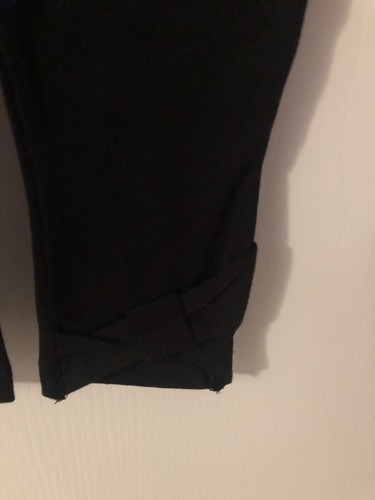 New Girls Black Leggings size 7 yr - Picture 2 of 2