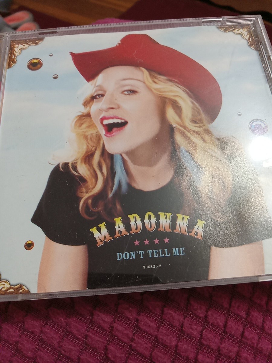 MADONNA: Don't Tell Me (CD, 2001) Single Limited Edition/NEW | eBay