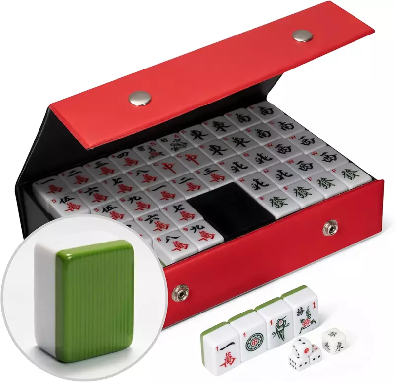 Tradicional chinês Mahjong Game Set, Clássicos Jogos Familiares, Amigo -  AliExpress