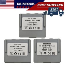 3pcs 68301000 2750mAh Remote Control Ni-MH Battery for Hetronic 68300900 3.6V US